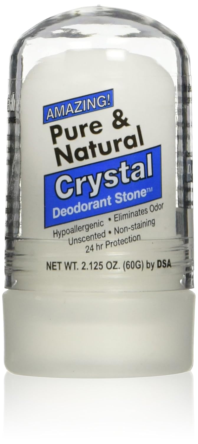 Pure & Natural™ Mini Travel Size Crystal Deodorant Stick (2.125 oz)-Deodorant Stones of America