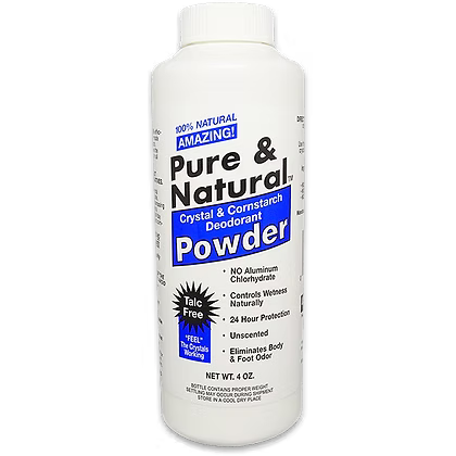 Pure & Natural™ Deodorant Body Powder