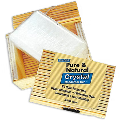 Pure & Natural™ Deodorant Stone in Decorative Bamboo Box