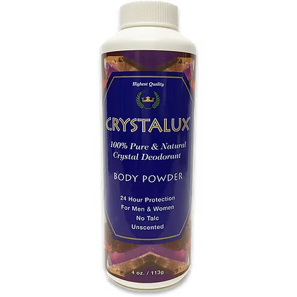 Crystalux® Deodorant Body Powder